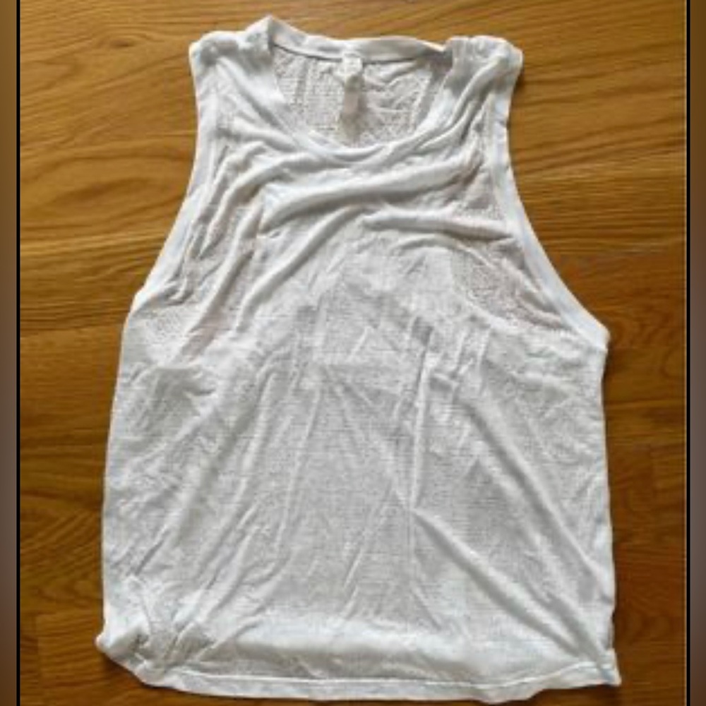 Lululemon White Tank